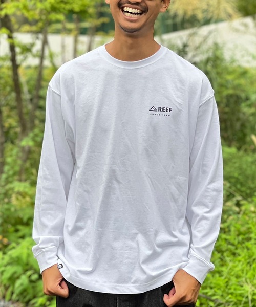 セール】REEF/リーフ 長袖Tシャツ/ロンティ バックプリント RFTEM24