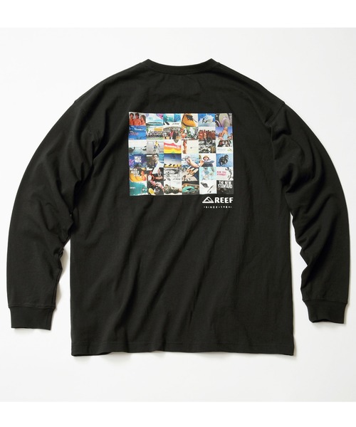 REEF（リーフ）の「REEF/リーフ 長袖Tシャツ/ロンティ バックプリント RFTEM24-M03（Tシャツ/カットソー・メンズ・ホワイト/ブラック・L/M/XL）」の9枚目の写真