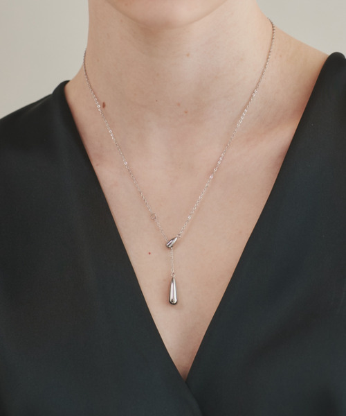 ciite' surgical stainless（シーテサージカルステンレス）の「【 金属アレルギー対応 】 モチーフネックレス サージカルステンレス（ネックレス・レディース・ゴールド/シルバー・FREE）」の2枚目の写真