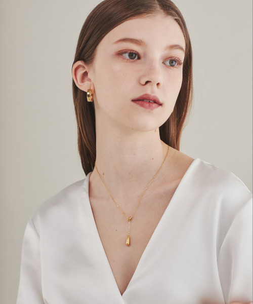 ciite' surgical stainless（シーテサージカルステンレス）の「【 金属アレルギー対応 】 モチーフネックレス サージカルステンレス（ネックレス・レディース・ゴールド/シルバー・FREE）」の3枚目の写真