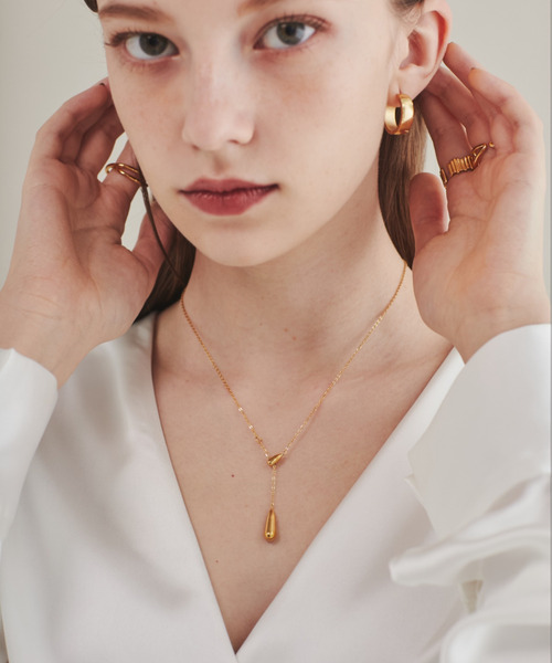 ciite' surgical stainless（シーテサージカルステンレス）の「【 金属アレルギー対応 】 モチーフネックレス サージカルステンレス（ネックレス・レディース・ゴールド/シルバー・FREE）」の4枚目の写真