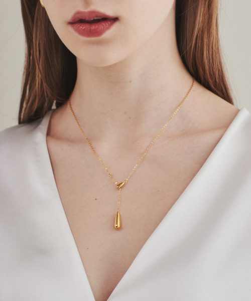 ciite' surgical stainless（シーテサージカルステンレス）の「【 金属アレルギー対応 】 モチーフネックレス サージカルステンレス（ネックレス・レディース・ゴールド/シルバー・FREE）」の5枚目の写真