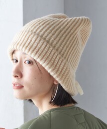 SHIPS | 2WAY リボン ニット キャップ(ニットキャップ/ビーニー)