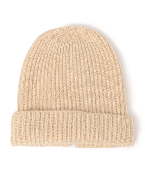 SHIPS（シップス）の「2WAY リボン ニット キャップ（ニットキャップ/ビーニー・レディース・ブラック/オフホワイト・ONE SIZE）」の19枚目の写真