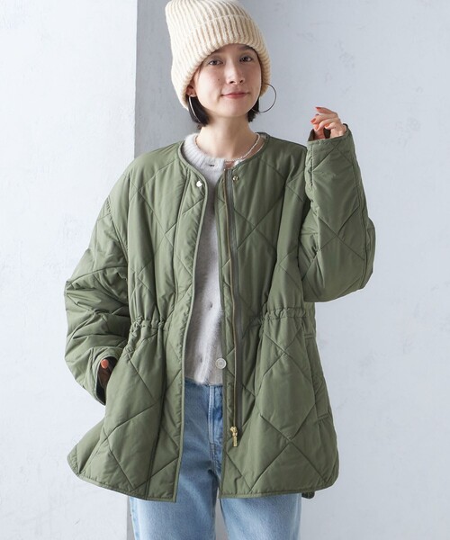 SHIPS（シップス）の「2WAY リボン ニット キャップ（ニットキャップ/ビーニー・レディース・ブラック/オフホワイト・ONE SIZE）」の5枚目の写真