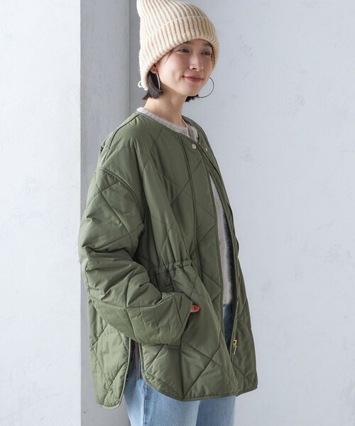 SHIPS（シップス）の「2WAY リボン ニット キャップ（ニットキャップ/ビーニー・レディース・ブラック/オフホワイト・ONE SIZE）」の6枚目の写真