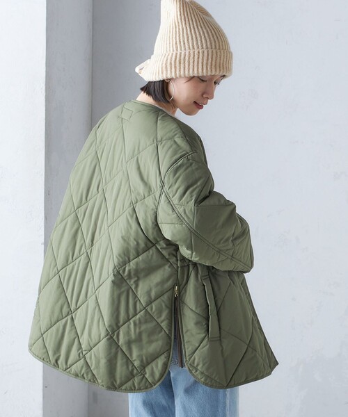 SHIPS（シップス）の「2WAY リボン ニット キャップ（ニットキャップ/ビーニー・レディース・ブラック/オフホワイト・ONE SIZE）」の7枚目の写真