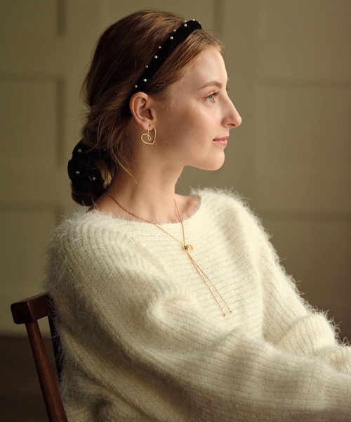 ANOH（アノー）の「リボンチョーカー（チョーカー・レディース・ゴールド/シルバー・FREE）」の7枚目の写真