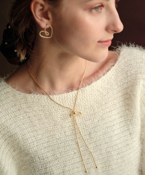 ANOH（アノー）の「リボンチョーカー（チョーカー・レディース・ゴールド/シルバー・FREE）」の8枚目の写真