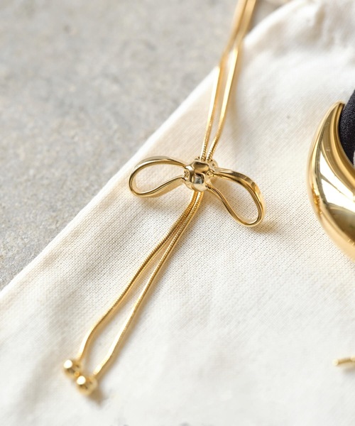 ANOH（アノー）の「リボンチョーカー（チョーカー・レディース・ゴールド/シルバー・FREE）」の10枚目の写真
