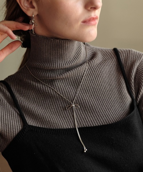 ANOH（アノー）の「リボンチョーカー（チョーカー・レディース・ゴールド/シルバー・FREE）」の11枚目の写真