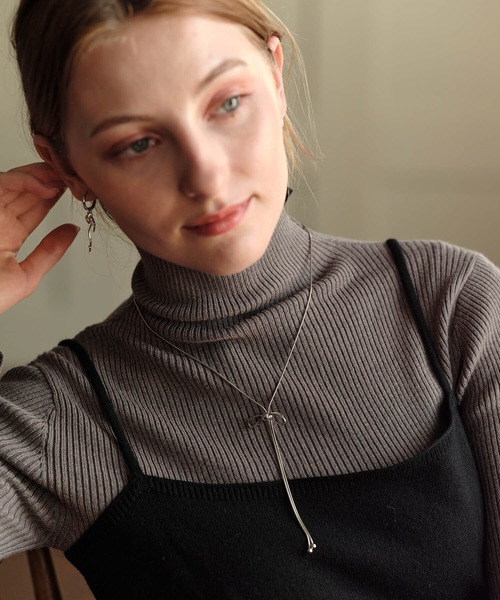 ANOH（アノー）の「リボンチョーカー（チョーカー・レディース・ゴールド/シルバー・FREE）」の12枚目の写真