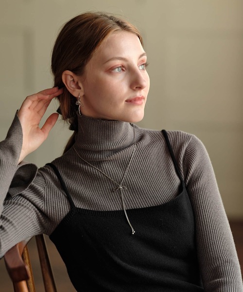 ANOH（アノー）の「リボンチョーカー（チョーカー・レディース・ゴールド/シルバー・FREE）」の17枚目の写真