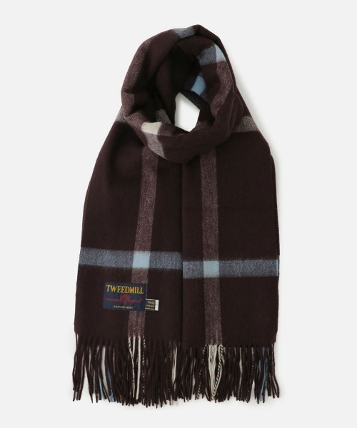 ミル TWEEDMILL(ツィードミル)】 LAMBS WOOL STOLE（ストール