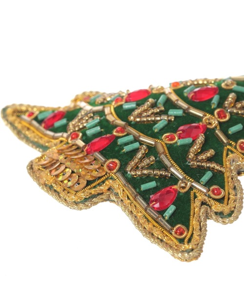 セール】手刺繍オーナメント[CHRISTMAS 2024]（インテリア雑貨