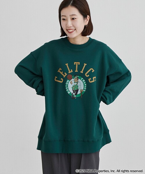 coen(コーエン)の「NBA別注クルーネックスウェット(スウェット・メンズ・ブラック/ダークグリーン/ベージュ/ネイビー/オフホワイト/その他1・M/L/XL)」の11枚目の写真