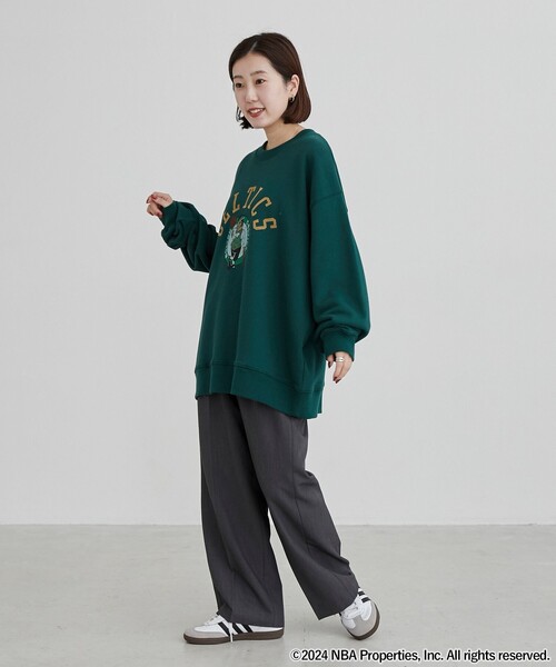 coen(コーエン)の「NBA別注クルーネックスウェット(スウェット・メンズ・ブラック/ダークグリーン/ベージュ/ネイビー/オフホワイト/その他1・M/L/XL)」の12枚目の写真