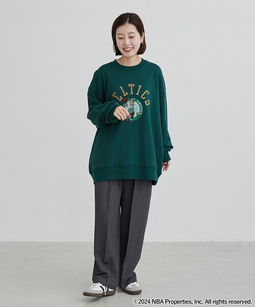 coen(コーエン)の「NBA別注クルーネックスウェット(スウェット・メンズ・ブラック/ダークグリーン/ベージュ/ネイビー/オフホワイト/その他1・M/L/XL)」の14枚目の写真