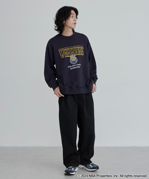 coen(コーエン)の「NBA別注クルーネックスウェット(スウェット・メンズ・ブラック/ダークグリーン/ベージュ/ネイビー/オフホワイト/その他1・M/L/XL)」の16枚目の写真