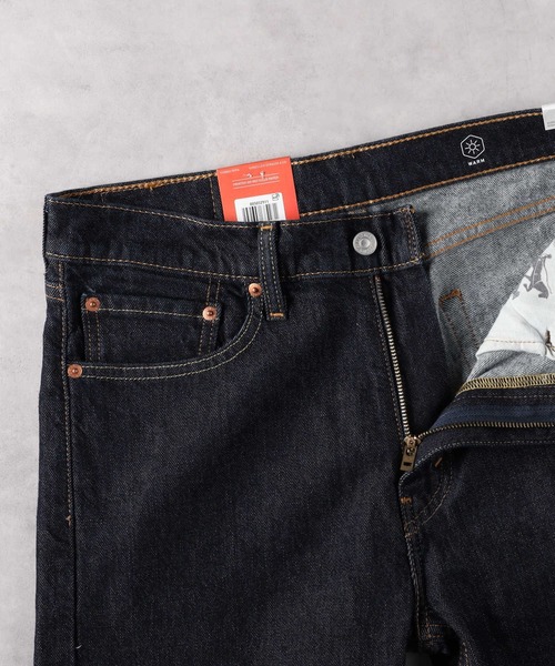 Levi's（リーバイス）の「Levi's(リーバイス)【メンズ】「WARM」「505」デニムパンツ レギュラーストレート（デニムパンツ・メンズ・ダークインディゴブルー・28inch/29inch/30inch/31inch/32inch/33inch/36inch/34inch）」の4枚目の写真