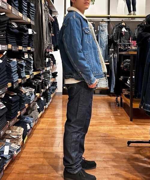 Levi's（リーバイス）の「Levi's(リーバイス)【メンズ】「WARM」「505」デニムパンツ レギュラーストレート（デニムパンツ・メンズ・ダークインディゴブルー・28inch/29inch/30inch/31inch/32inch/33inch/36inch/34inch）」の16枚目の写真
