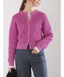 Te chichi | ポコポコニットカーディガン(カーディガン/ボレロ)