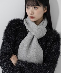 me+em select（ミームセレクト）の「※【 ４color 】コンパクトウールニットミニマフラー ／ compact wool knit mini muffler（マフラー・レディース）」