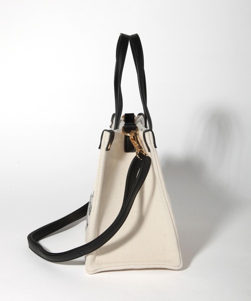 BEVERLY HILLS POLO CLUB（ビバリーヒルズポロクラブ）の「【BEVERLY HILLS POLO CLUB/ビバリーヒルズポロクラブ】ポニーロゴプリント キャンバストートバッグ（ショルダーストラップ付）（トートバッグ・メンズ・ネイビー/オレンジ/グリーン/ブラック・FREE）」の20枚目の写真