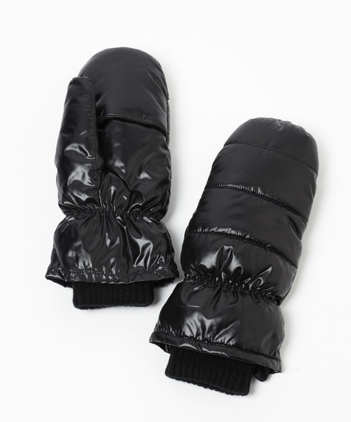 LOWRYS FARM（ローリーズファーム）の「コードツキナカワタミトン　252156（手袋・レディース・ブラック/ホワイト・FREE）」の7枚目の写真