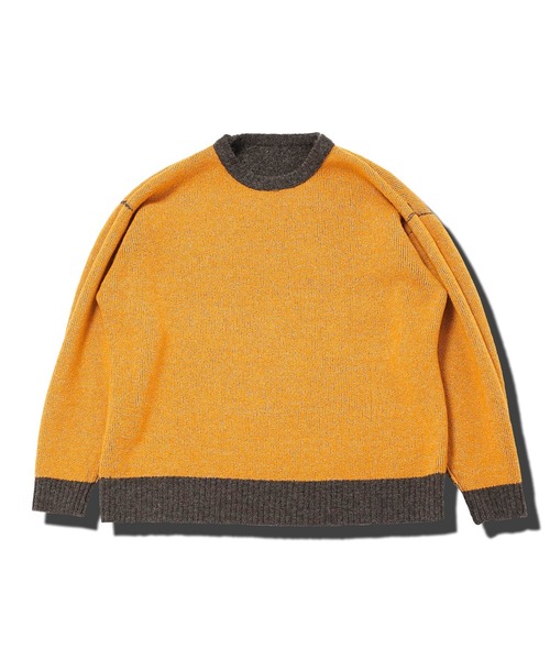 jiggys shop(ジギーズショップ)の「ふわもちウール混リバーシブルニットセーター(ニット/セーター・メンズ・ブラック系その他/グレー系その他/ブラウン系その他・MEDIUM/LARGE/X-LARGE)」の12枚目の写真