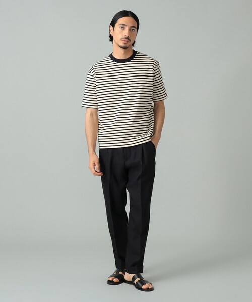 SLOANE（スローン）の「SLOANE / コットンテンジク クール Tシャツ（Tシャツ/カットソー・メンズ・ブラック/その他2/その他1/ネイビー/ホワイト/その他3/その他4・3/4/5）」の5枚目の写真