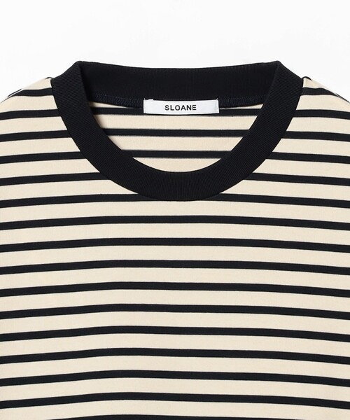 SLOANE（スローン）の「SLOANE / コットンテンジク クール Tシャツ（Tシャツ/カットソー・メンズ・ブラック/その他2/その他1/ネイビー/ホワイト/その他3/その他4・3/4/5）」の19枚目の写真