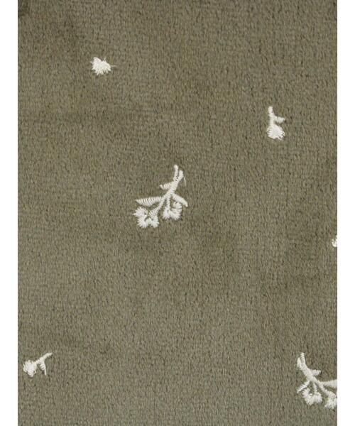 ベロアプリーツ/刺繍アソートナロースカート（スカート）｜Samansa Mos2（サマンサ モスモス）