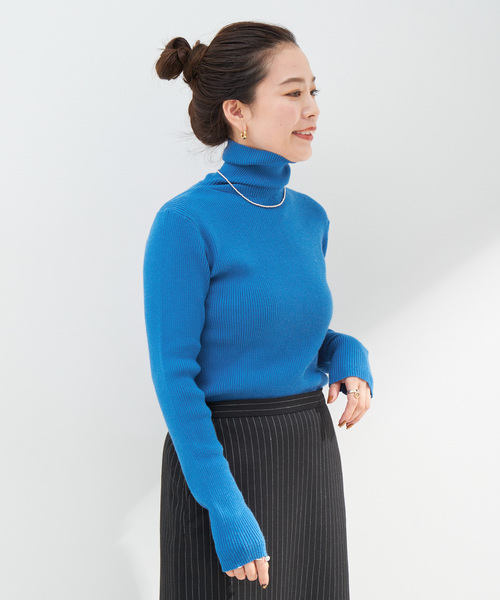 追加2》タートルリブニット（ニット/セーター）｜B.C STOCK（ベーセー