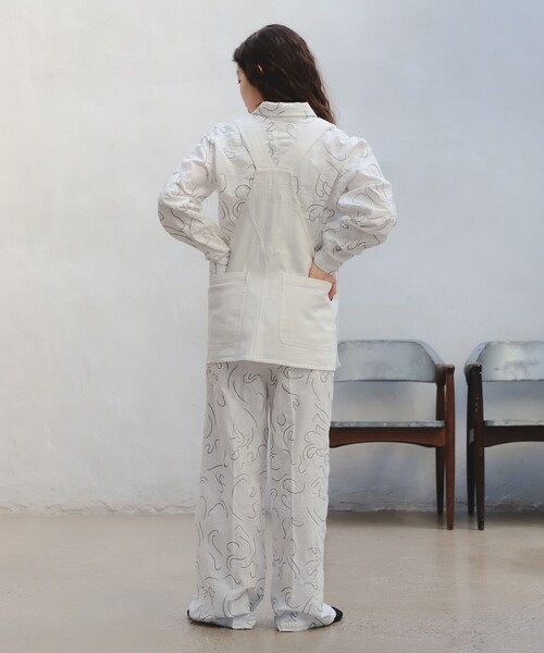 B:MING by BEAMS(ビーミングバイビームス)の「ambiance / Denim Apron(ベスト・レディース・ブラック/ホワイト/ライトブルー・ONE SIZE)」の20枚目の写真