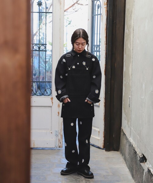 B:MING by BEAMS(ビーミングバイビームス)の「ambiance / Denim Apron(ベスト・レディース・ブラック/ホワイト/ライトブルー・ONE SIZE)」の12枚目の写真