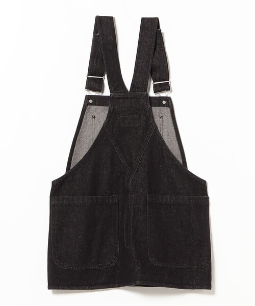B:MING by BEAMS(ビーミングバイビームス)の「ambiance / Denim Apron(ベスト・レディース・ブラック/ホワイト/ライトブルー・ONE SIZE)」の5枚目の写真