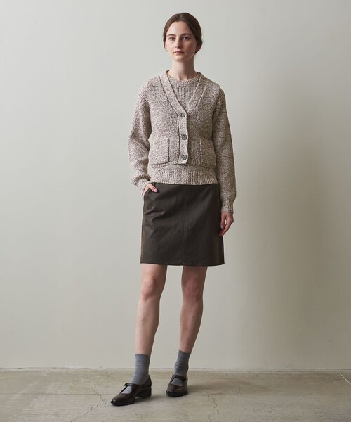 22SS MASUエムエーエスユー ニット ベスト　メランジ 2022SS】 MASU (マス/エムエーエスユー) 