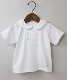 綿100％◎スムースセーラー衿Ｔシャツ