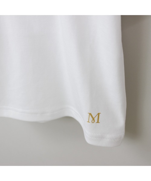 maarook（マルーク）の「綿100％◎スムースセーラー衿Ｔシャツ（Tシャツ/カットソー・キッズ・ホワイト・80ｃｍ/70cm/100cm/90cm/130cm/120cm/110cm）」の5枚目の写真