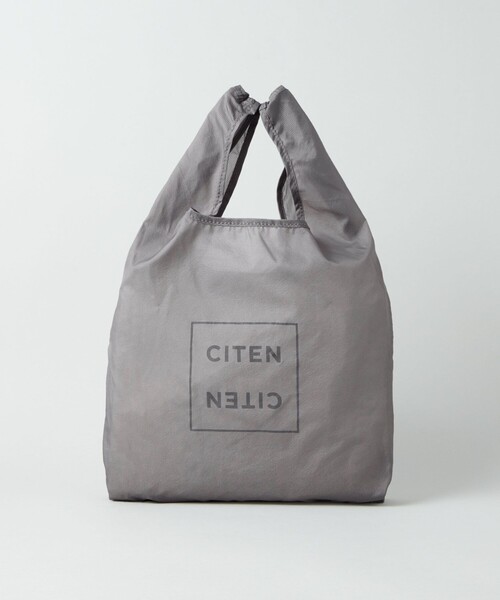 CITEN(シテン)の「<CITEN>CITENクッションチャームエコバッグS(エコバッグ/サブバッグ・レディース・ダークグレー/ベージュ/ライトブルー/ホワイト/オレンジ・FREE)」の21枚目の写真