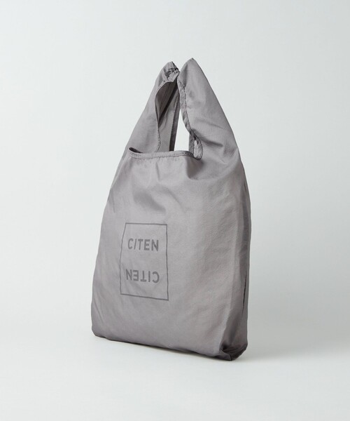 CITEN(シテン)の「<CITEN>CITENクッションチャームエコバッグS(エコバッグ/サブバッグ・レディース・ダークグレー/ベージュ/ライトブルー/ホワイト/オレンジ・FREE)」の20枚目の写真