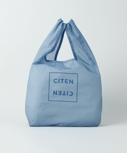 CITEN(シテン)の「<CITEN>CITENクッションチャームエコバッグS(エコバッグ/サブバッグ・レディース・ダークグレー/ベージュ/ライトブルー/ホワイト/オレンジ・FREE)」の11枚目の写真