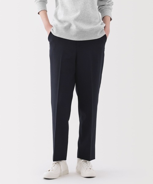 無印良品(ムジルシリョウヒン)の「婦人 撥水 テーパードパンツ(その他パンツ・レディース・ブラック/ブラウン系/ダークネイビー/チャコールグレー・XL/L/M/S)」の4枚目の写真