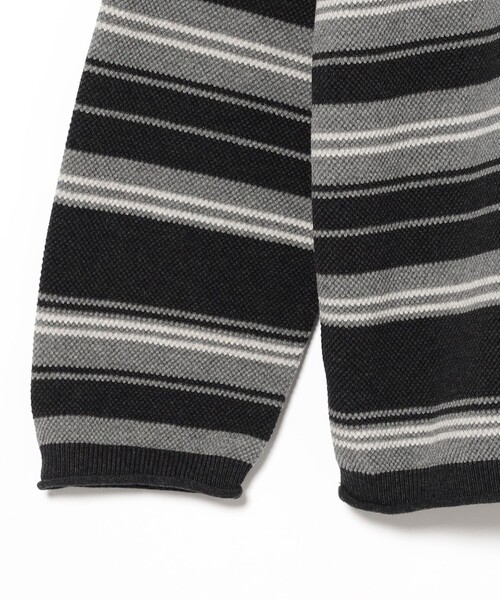 crepuscule（クレプスキュール）の「crepuscule / Light Moss Stitch P/O（Tシャツ/カットソー・メンズ・オレンジ/グレー・XL/M/L）」の7枚目の写真