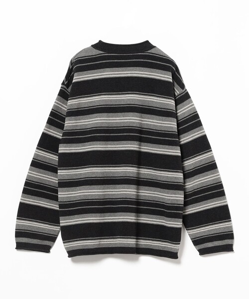 crepuscule（クレプスキュール）の「crepuscule / Light Moss Stitch P/O（Tシャツ/カットソー・メンズ・オレンジ/グレー・XL/M/L）」の8枚目の写真
