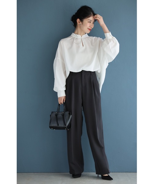 cawaii（カワイイ）の「首・袖のきれいを守る 汚れ防止ブラウス（シャツ/ブラウス・レディース・ホワイト・FREE）」の7枚目の写真