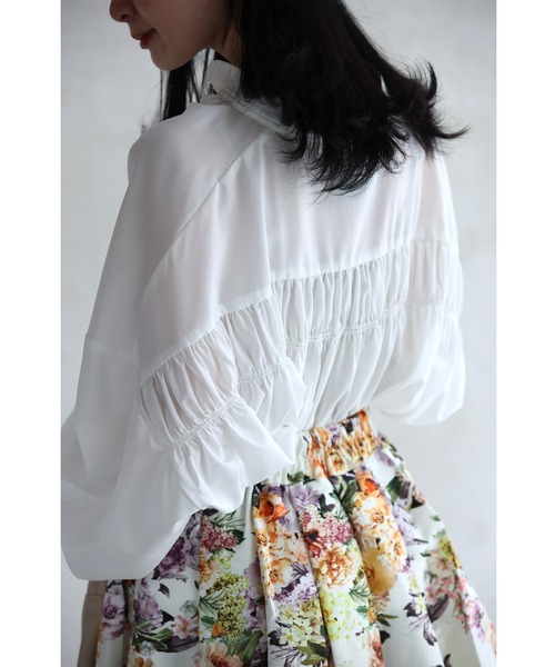 cawaii（カワイイ）の「首・袖のきれいを守る 汚れ防止ブラウス（シャツ/ブラウス・レディース・ホワイト・FREE）」の9枚目の写真