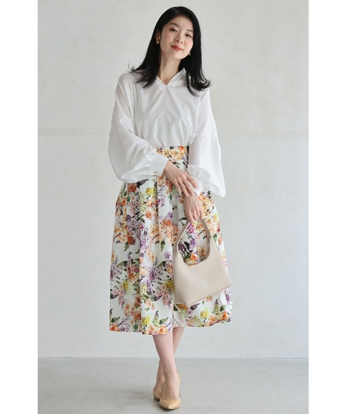 cawaii（カワイイ）の「首・袖のきれいを守る 汚れ防止ブラウス（シャツ/ブラウス・レディース・ホワイト・FREE）」の10枚目の写真