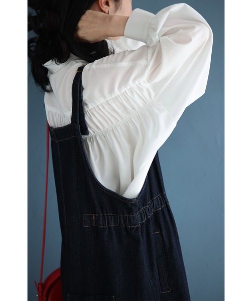 cawaii（カワイイ）の「首・袖のきれいを守る 汚れ防止ブラウス（シャツ/ブラウス・レディース・ホワイト・FREE）」の11枚目の写真